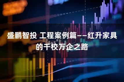 盛鹏智投 工程案例篇——红升家具的千校万企之路